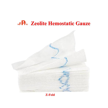 TCCC Tactical Zeolite Hemostatic Gauze