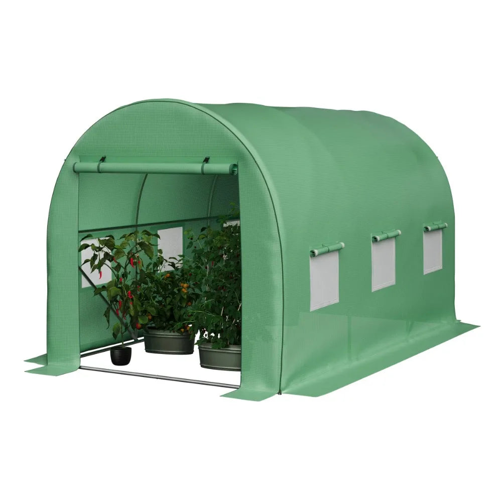 Outdoor Green House with Mesh Cover