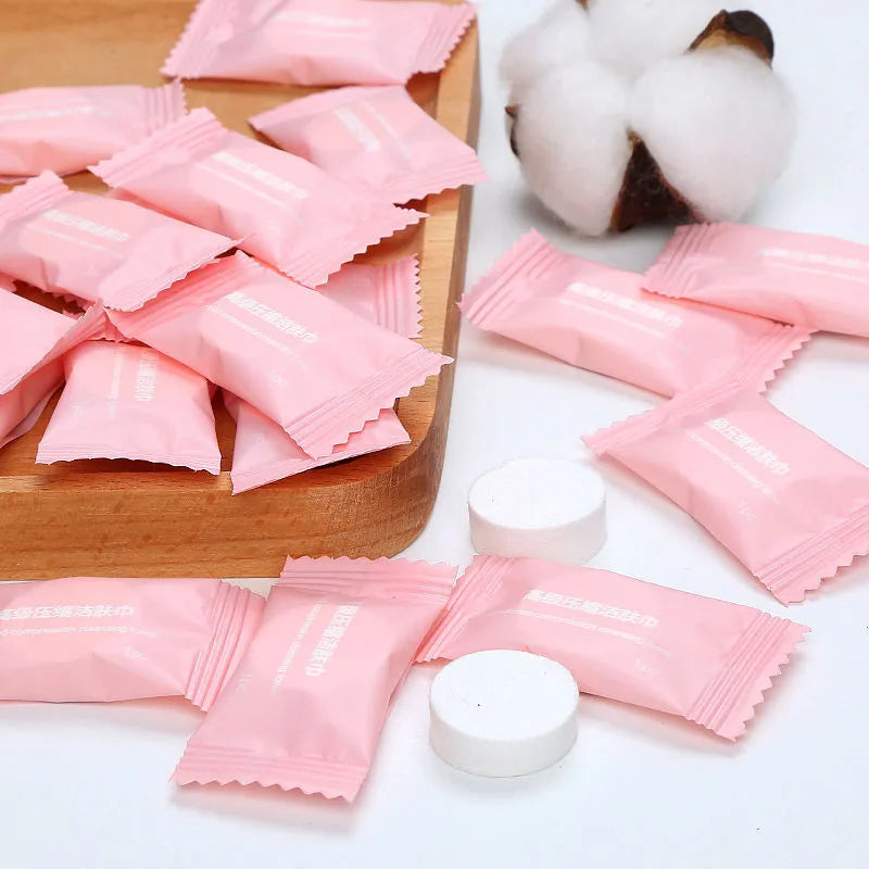 Compressed Towel Disposable Capsules Towel