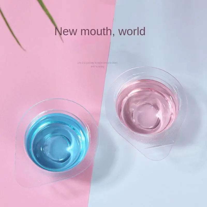 Portable Disposable Mint Rose Mouth Wash