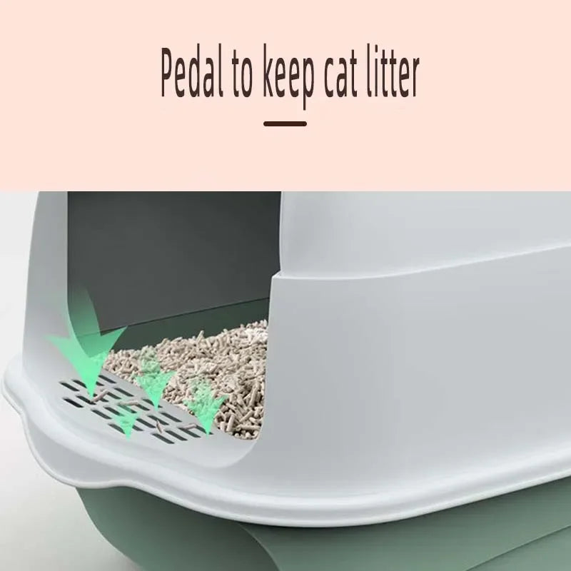 Deodorant Pet Enclosed Litter Box