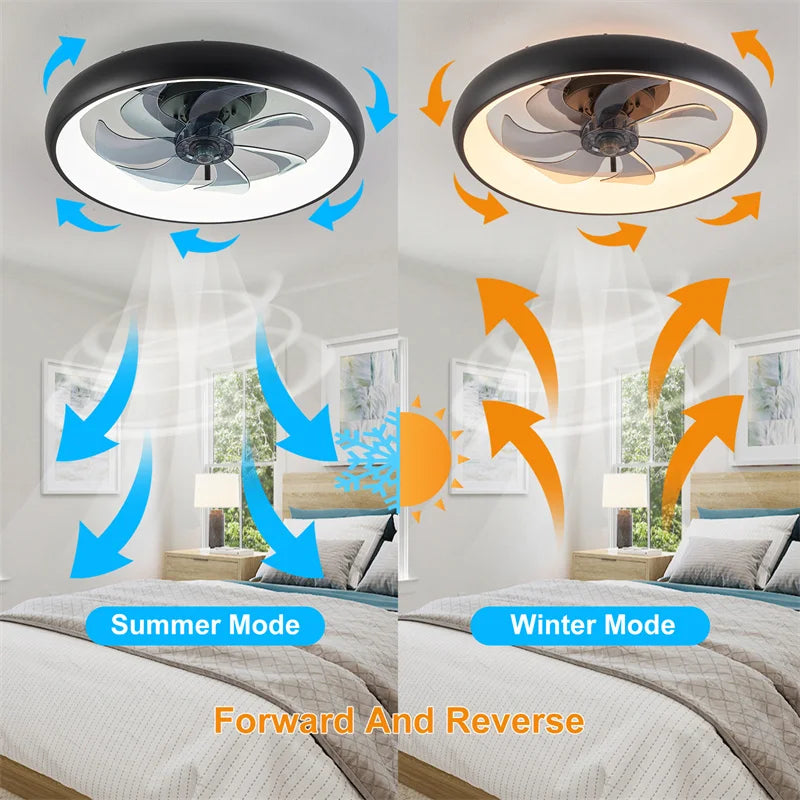 Adjustable Speed Modern Ceiling Fan