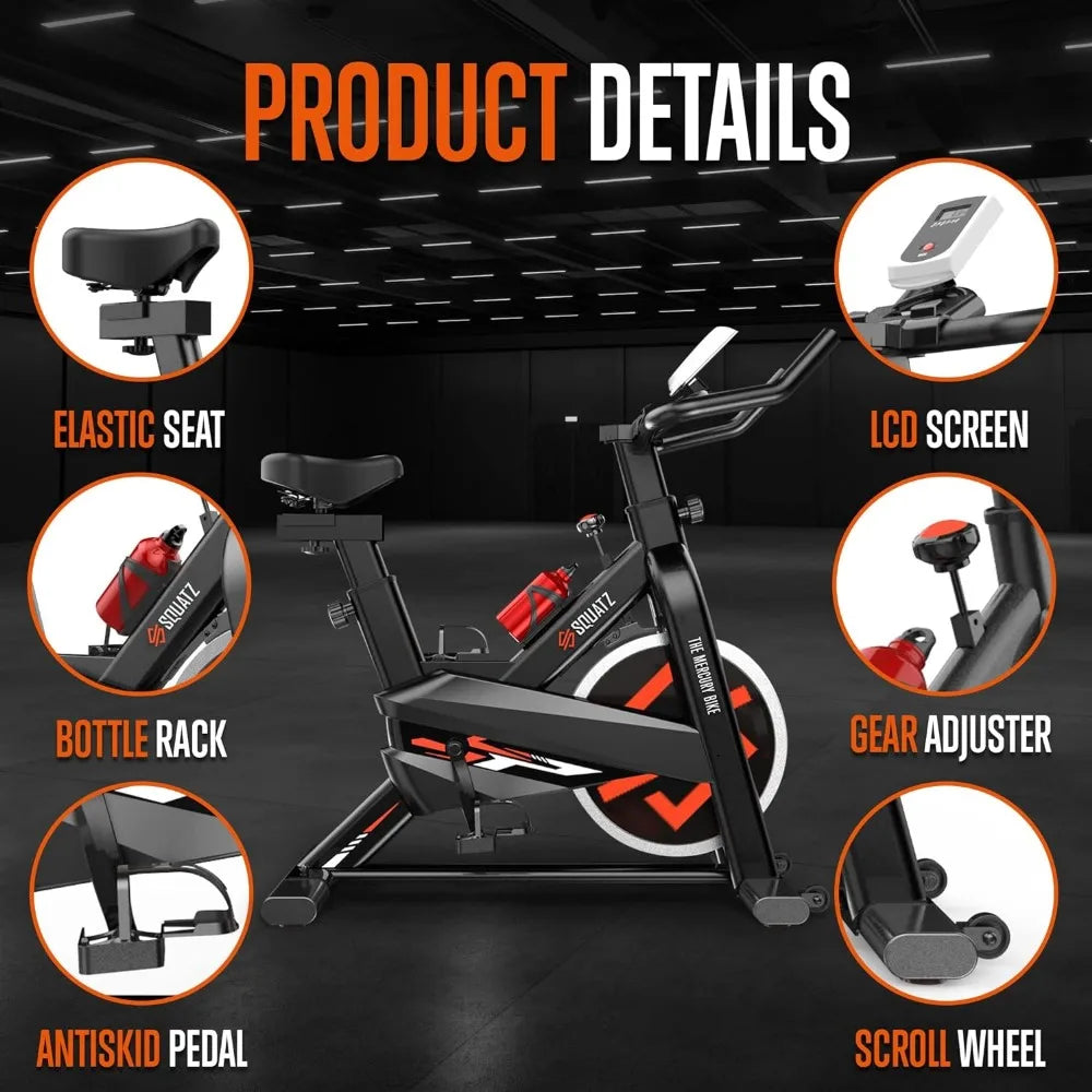 Indoor Magnetic Exercise Bicycle With Training Console