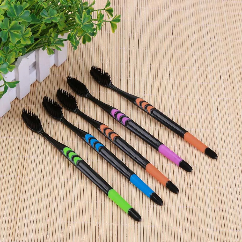 Bamboo Charcoal Huge Head Toothbrush