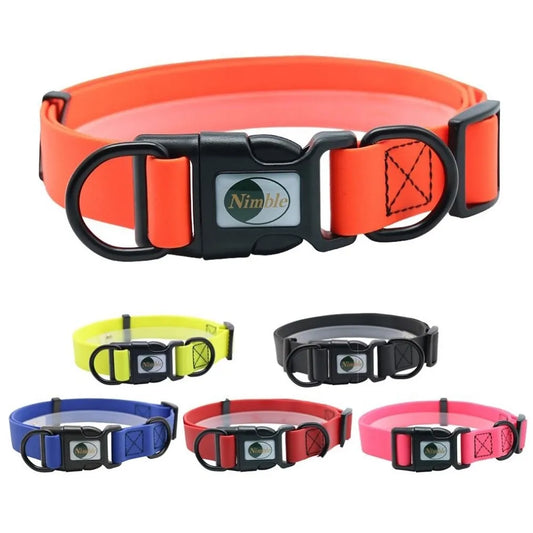 No Pull Dog PVC Waterproof Collar