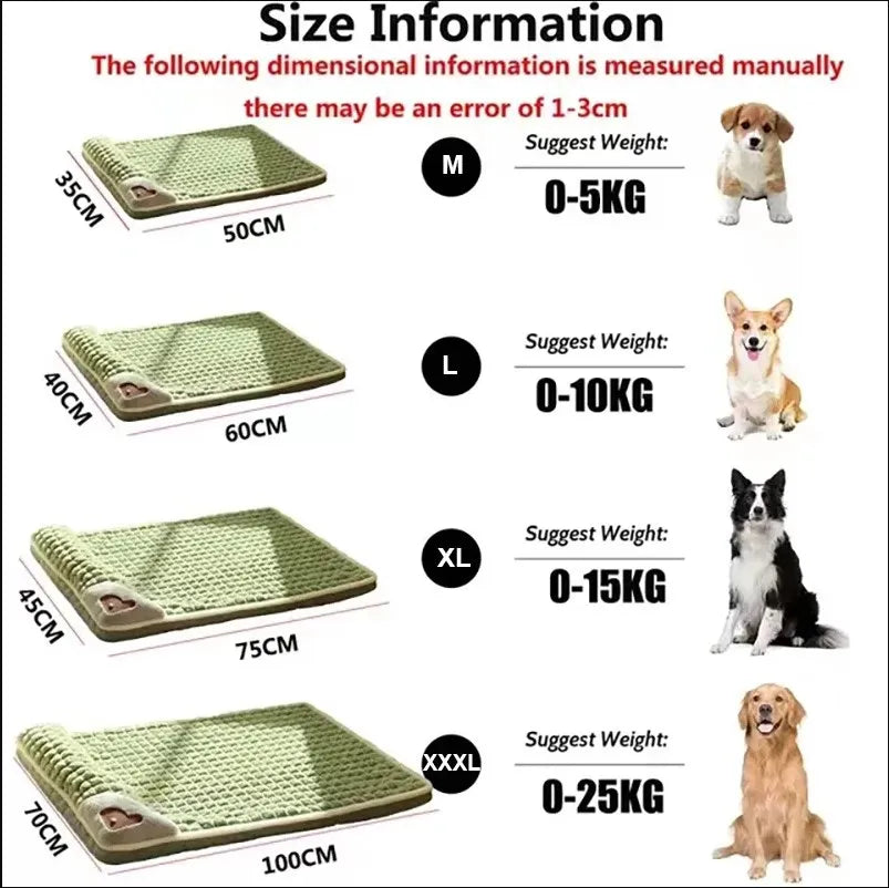 Washable Winter Dog Mat