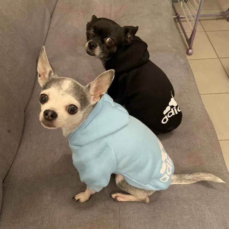 Winter Hoodies Pet Clothes