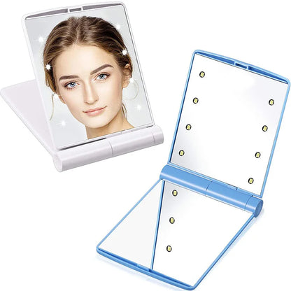 Led Lights Foldable Vanity Mirror