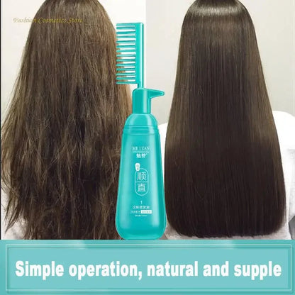 Shampoo Hair Straightener Cream