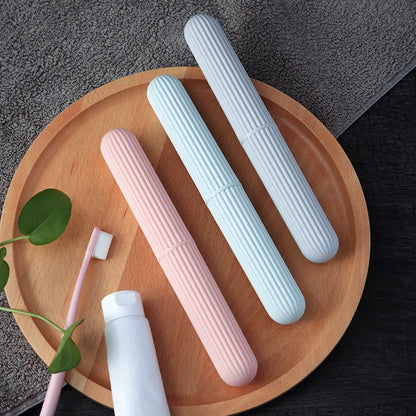 Portable Travel Toothbrush Tube Cover Case