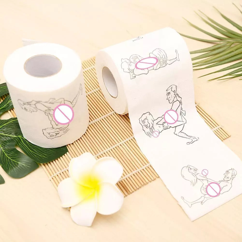 Romantic Pattern Toilet Paper