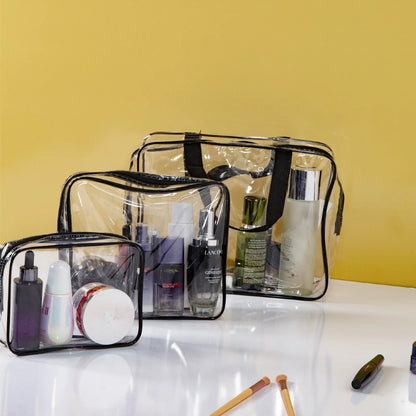 Transparent PVC Toiletry Bags