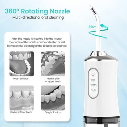 Rechargeable Dental Water Flosser Oral Irrigator