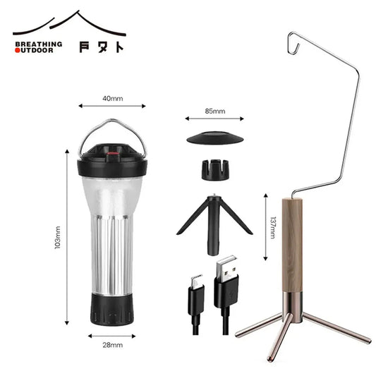 3000mAh Outdoor Camping Lantern Set