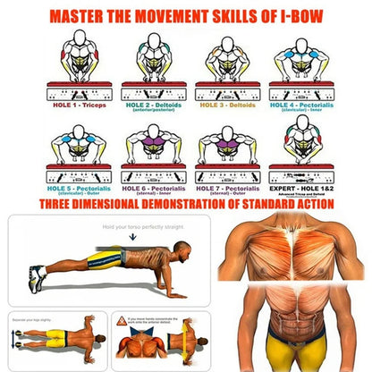 Folding Push-up Board Support