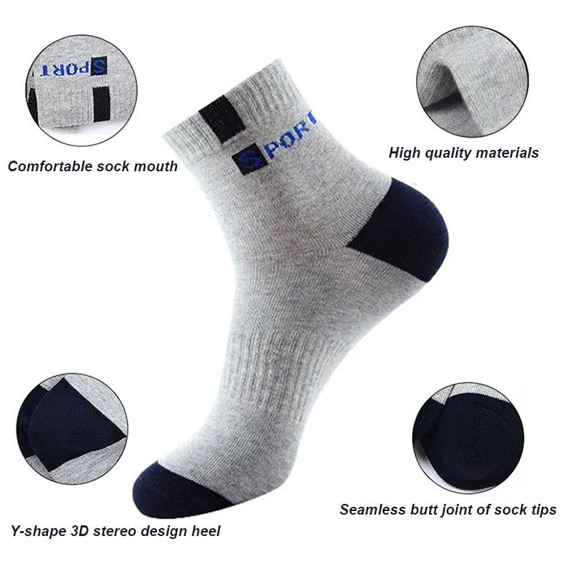 Breathable Cotton Sports Sock