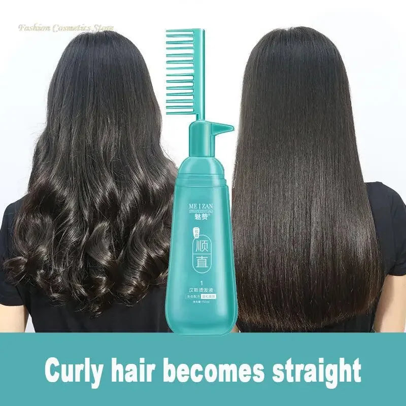 Shampoo Hair Straightener Cream