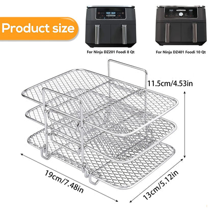 Air Fryer Stainless Steel Multi-Layer Rack