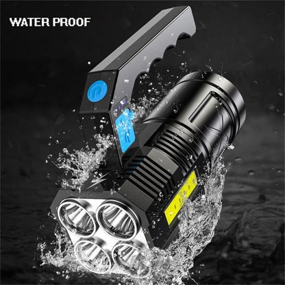 Portable Rechargeable Led Flashlight