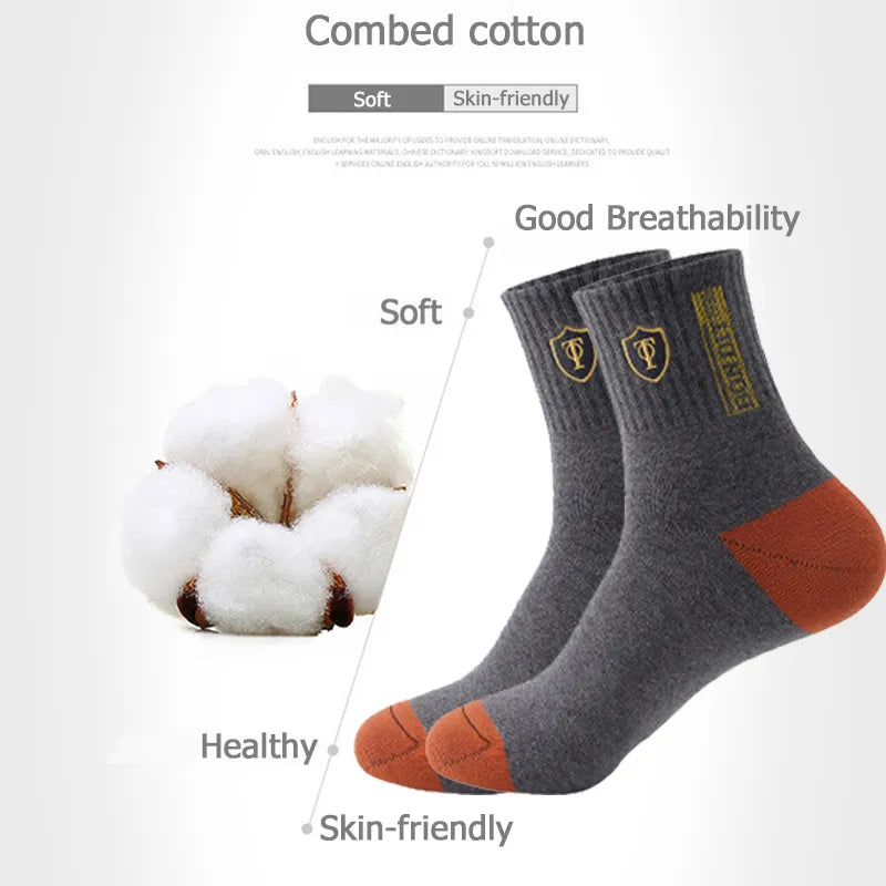 Apring And Fall Mens Sports Socks