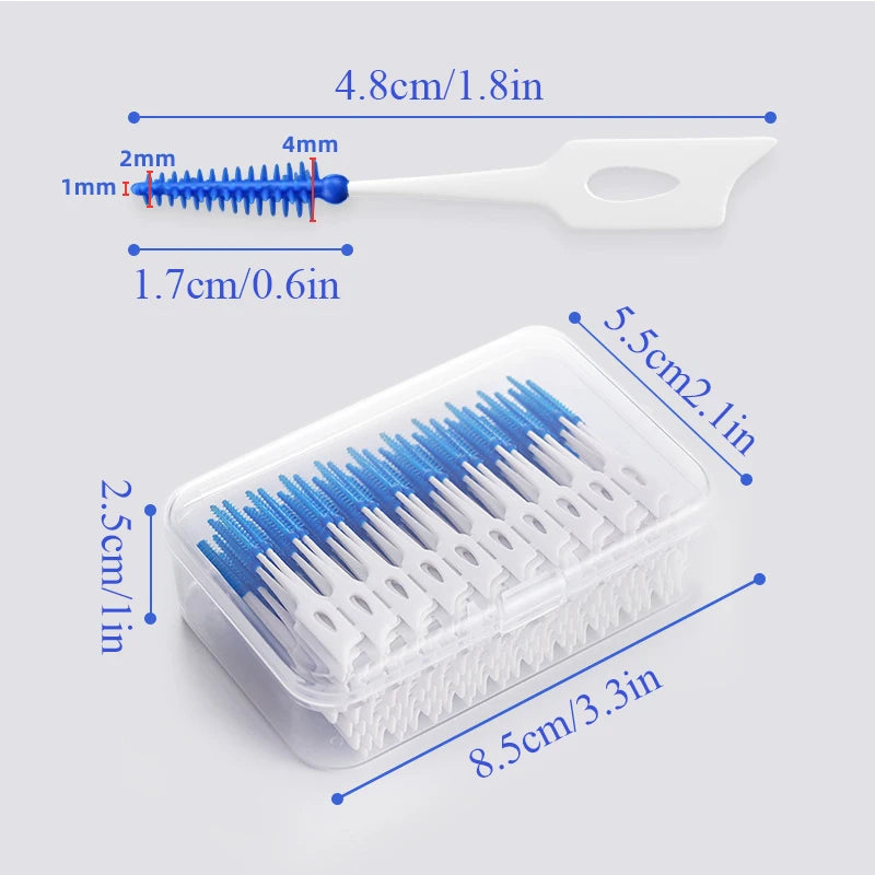 Interdental Silicone Brushes