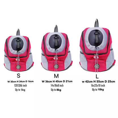 New Double Portable Shoulder Travel Pet Backpack