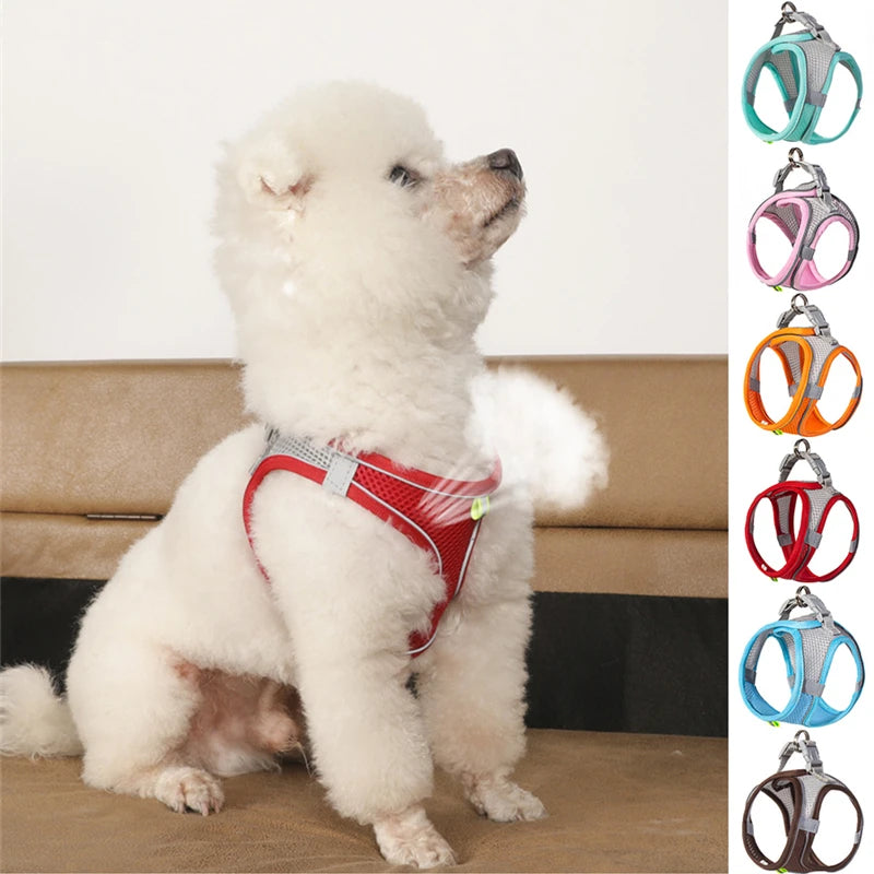 Adjustable Puppy Cat Harness Vest