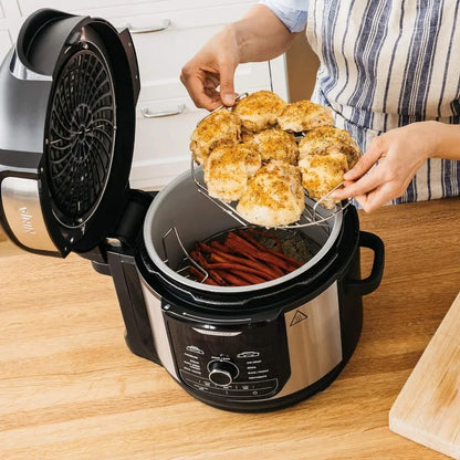 9-in-1 Deluxe XL Cooker & Air Fryer