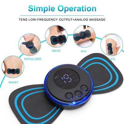 LCD Display Electric Neck Massage