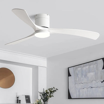 Low Floor Ceiling Light Fan